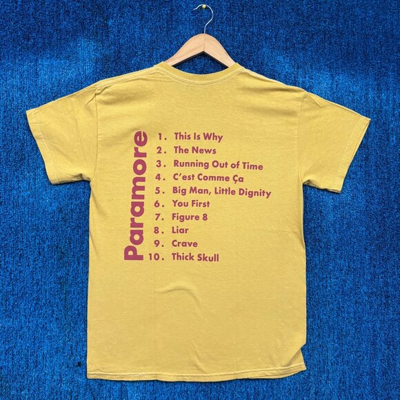 Paramore This Is Why Album Track-listing Pop Punk Band Tee M - Picture 1 of 5